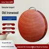 Vietnam Ironwood Anti-Mold Cutting Board: Thick, Solid Wood Round & Panel Chopping Block.