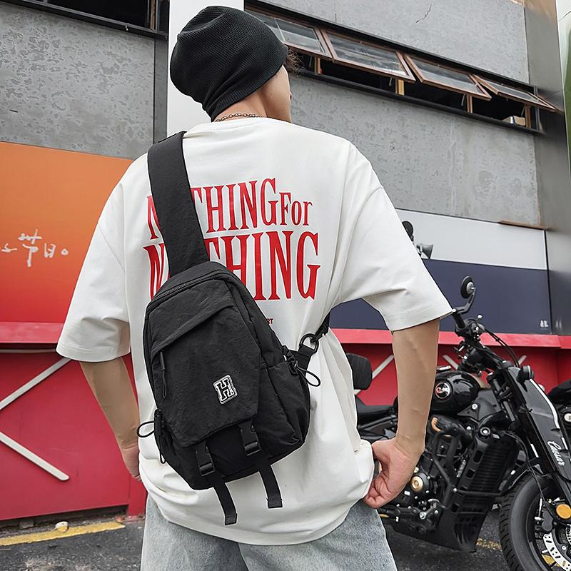 Brusttasche Herren Umhängetasche Damen Leichte Sport Schultertasche