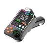 Q15 Bluetooth Car FM Transmitter: Hands-Free MP3 Player with Dual USB Ports & PD 3.1A Charger.