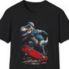 Dinosaurier T-Rex Skateboard Tricks Shirt Outdoor für Ihn Sie