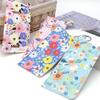 Pu Leather Sunglasses Storage Bag Printed Durable Hanging Sunglasses Portable With Keyring Sunglasses Pouch