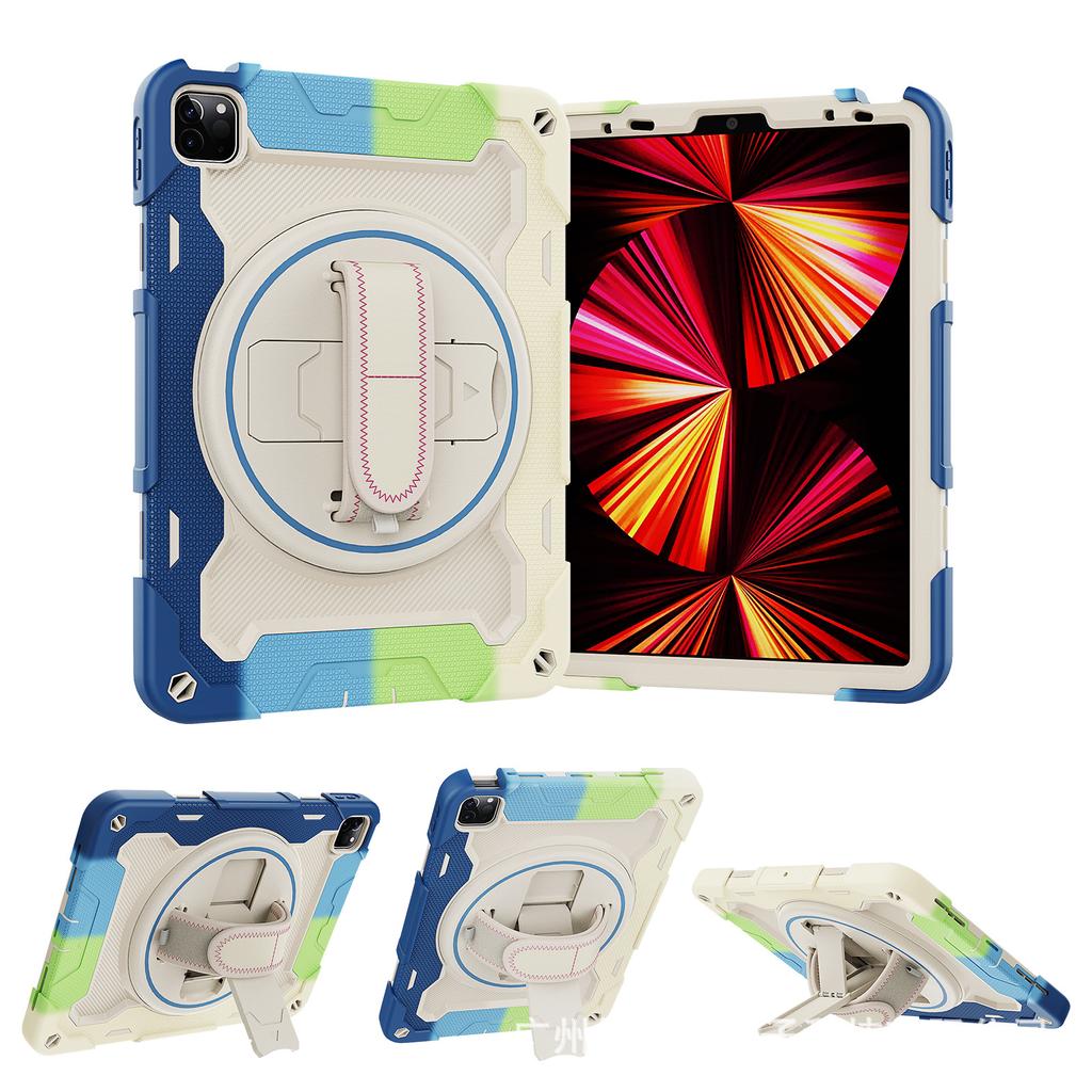 1111 Applicable IPadMini1 anti-drop and anti-bend belt protective cover ipad11th three-proof flat plate protective case