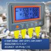 Gain Express Thermoelement-Thermometer Typ K, SD-Karte, Datenloggerfunktion mit 2 Thermoelementsonden Typ K und 8 GB SD-Karte, japanische Anleitung