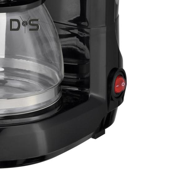 Taşınabilir Kahve Makinesi Büyük Kapasiteli Damlama Önleyici Otomatik Kapanma Kolay Temizlenebilir Yeniden Kullanılabilir Filtre Kahve Makinesi Mutfak Aksesuarları