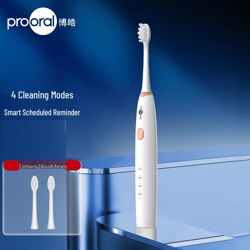 

Prooral T39 Sonic Electric Toothbrush with 4 Cleaning Modes