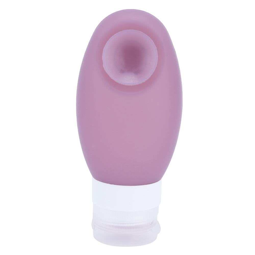 Suction Cup Travel Bottle Silicone Refillable Bottle Silicone Container  Lotion Container