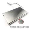 Cheese Slicer  Stainless Steel Wire  Kitchen Cheese  Food Slicer Cheese Cutting Serving Board  NEW