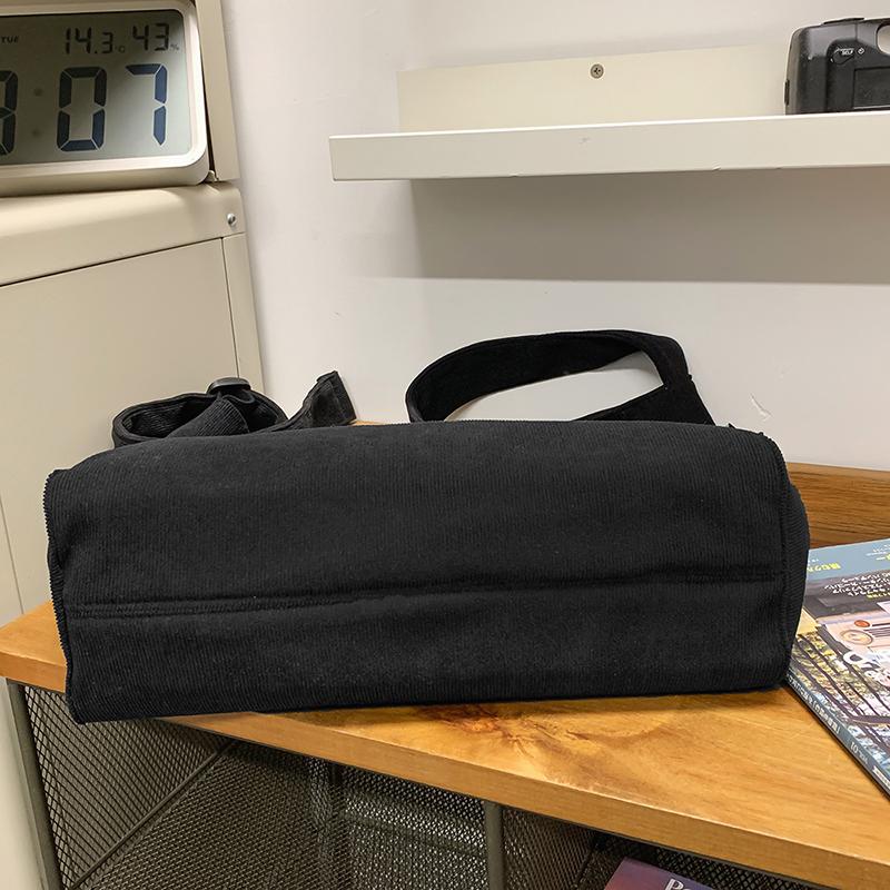 Crossbody Bag Women's Large Capacity Canvas Bag Student Class Commuter Shoulder Bag