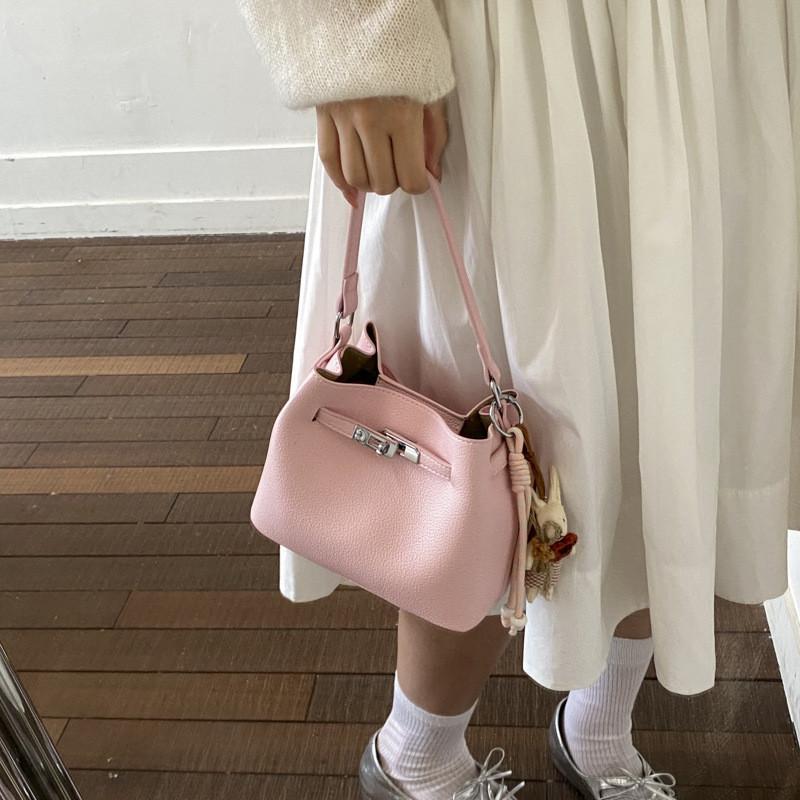 IELGY Ladies Messenger Bag Fashionable All-Match Summer Portable Bucket Bag