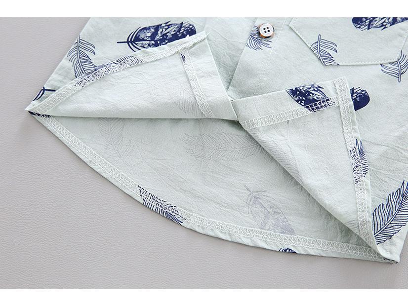 Summer Boys' Infant Two-Piece Short-Sleeved Suit - Trendy Children's Clothing