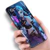Arcane Jinx Anime Black Silicone Phone Case For Xiaomi POCO X3 X4 NFC F5 M3 M4 M6 X5 X6 Pro F3 F4 GT 5G C55 C65 M5