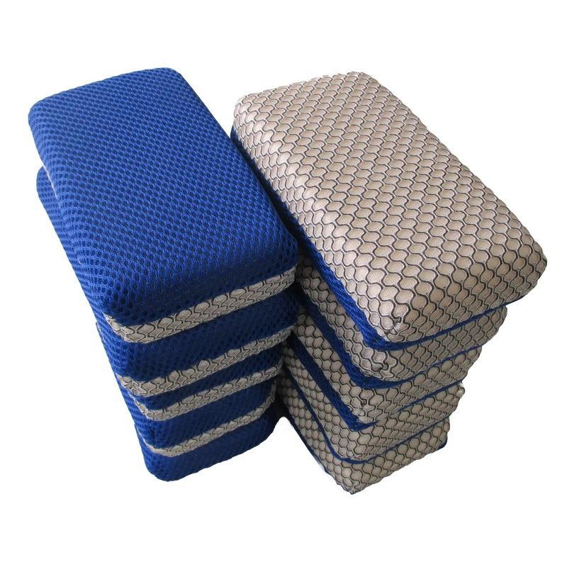 

Esponja de limpieza para coche, absorbente, de malla, para lavado, pulido y encerado, suave y gruesa