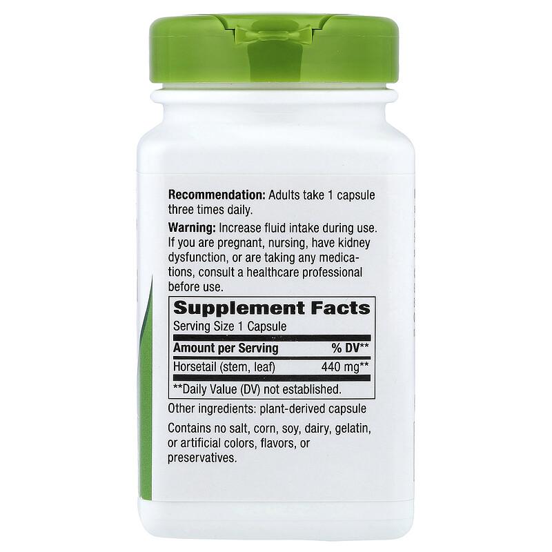 Horsetail Grass, 440 Mg, 100 Vegan Capsules