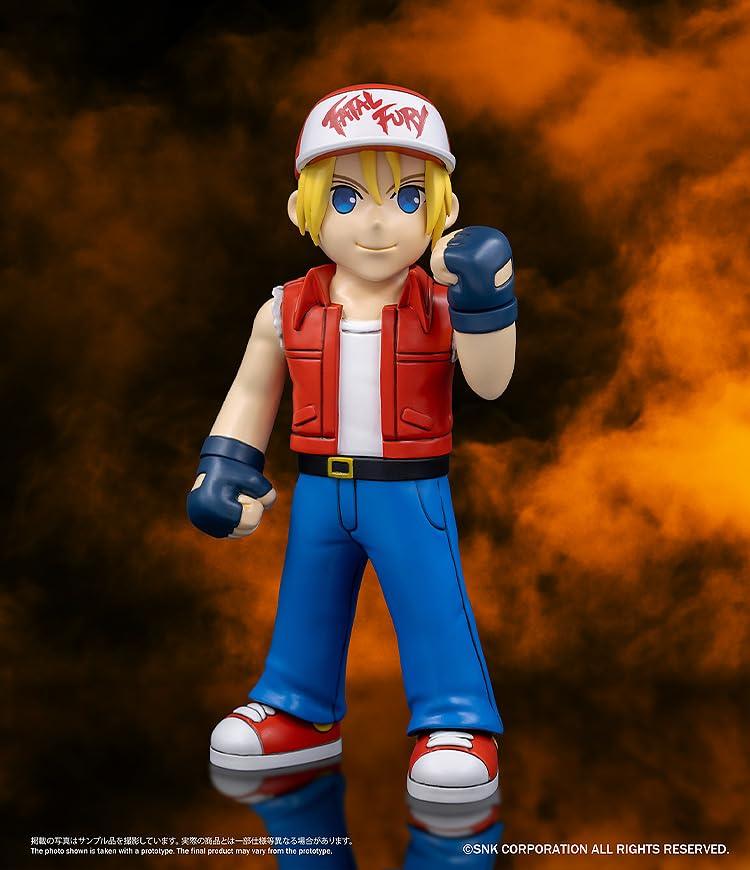 EMBER TOYS THE KING OF FIGHTERS R 2 Chibi Creature Terry Bogard Painted Soft Vinyl Figure Non-Scale