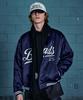 Nod Baseball Team Bads Stadium Jacket (Navy)