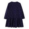 2025 Autumn Little Pony Unicorn Embroidered Girls' Long Sleeve Dress