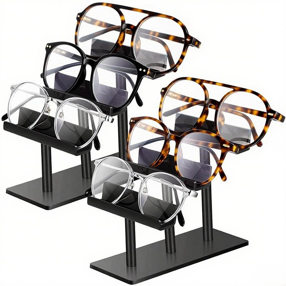 

Eyewear Storage 3-Tier Organizer Eyewear Organization 2.56 X 6.1 X 5 Inches Acrylic Sunglasses Organizer Compact Size