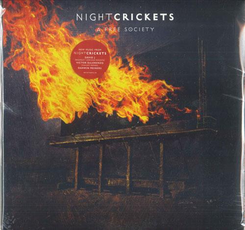 

LP Record NIGHT CRICKETS - A Free Society OVLP474 Omnivore Record 2022 UK Rock