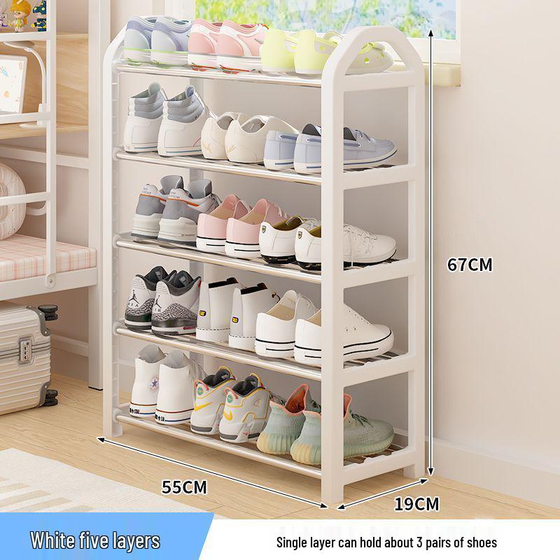 Sturdy Multi-Layer Shoe Rack: Simple, Multi-Functional Storage for Dorms & Homes