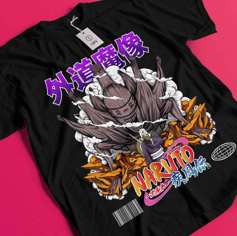 

Obito Uchiha Tshirt Itachi T-Shirt Minato Shirt Madara Kakashi Rin Naruto Tee BB1220 2XL