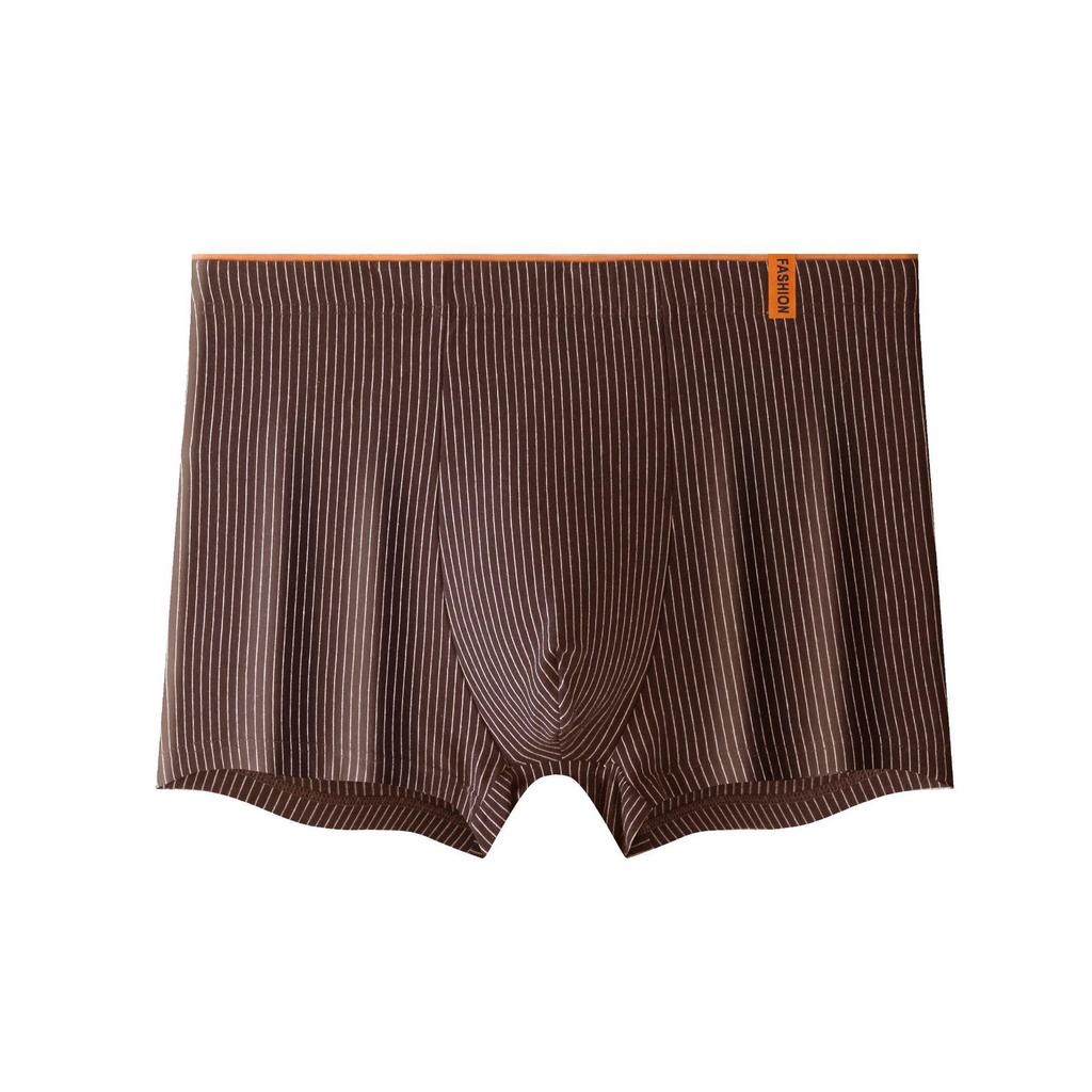 Men's Japanese Style Cotton Boxer Briefs – Antibacterial, Breathable, Skin-friendly, Trendy, Comfortable.