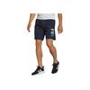 Adidas Solid Color Logo Casual Shorts Men Bottoms Ink-Blue HE4307