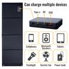40W Foldable Solar Panel Monocrystalline Silicon Portable Solar Charger with USB Type-C DC Output for Outdoor Camping Hiking Travel Fishing Emergency