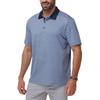 [Gopune] Men's Golf Polo Shirt, Short Sleeve, Sweat-Wicking, Quick-Drying, Stretch, Collared Polo Shirt, UPF50+, Casual, Tennis, Business, 3-Button,