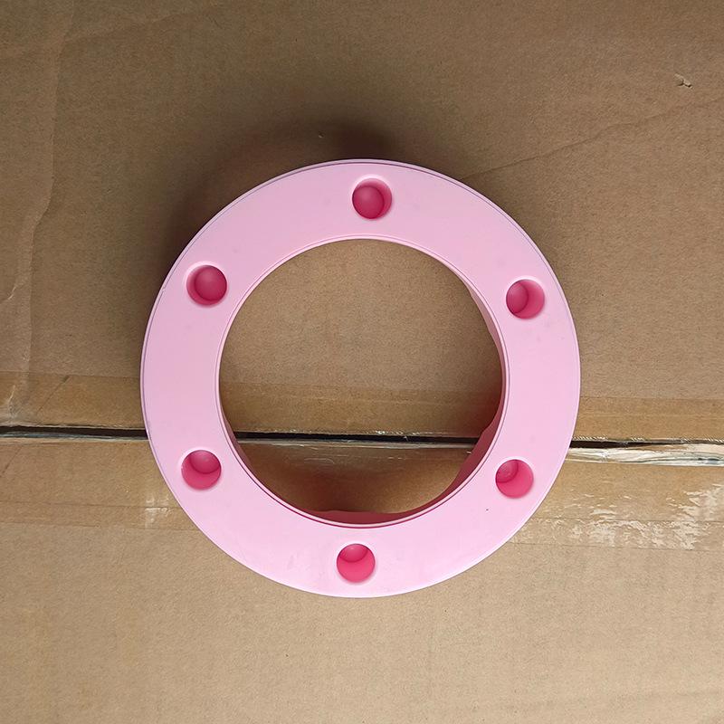 360° Rotating Bowling Cup Holder with Weighted Grip Ring