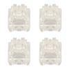 45pcs Linear Mechanical Keyboard Switches Backlight Waterproof Hot Swappable DIY Keyboard Switch