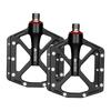 GORIX Flat Bicycle Pedals Wide Approximately 10mm Aluminum Pedal Flat Pedals for Road Cross and Other Bicycles (GX-FY936) [Wide Body, Thin, Width,