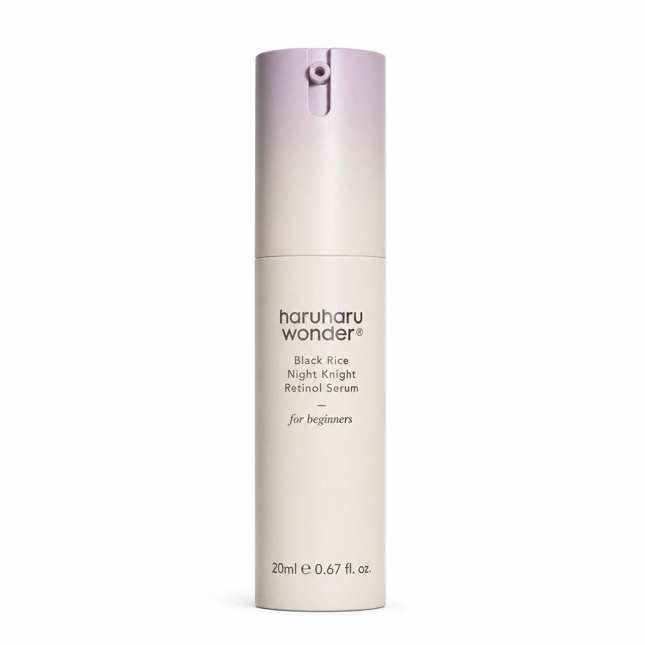 haruharu wonder Black Rice Night Knight Retinol Serum 20ml (3 Options) # 20ml x 1pcs
