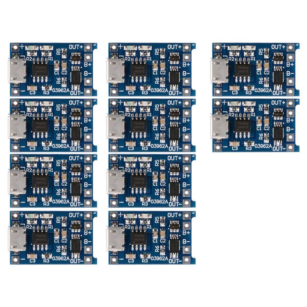 10 шт. 5 В Micro USB 1A 18650 TP4056 Плата для зарядки литиевой батареи ...