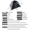 Yangshi Outdoor Rainproof Camouflage Camping Tent