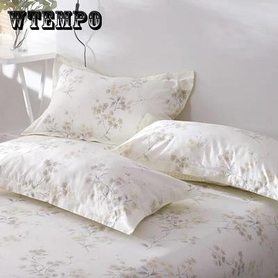100% Cotton Pillow Case A Pair of Double Bed Bedding Pillow Case 48*74cm Pastoral Style