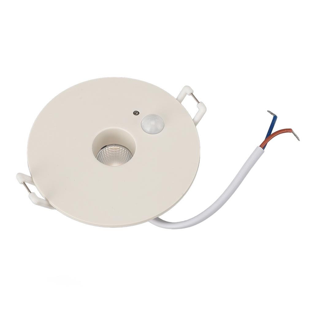 Deckenleuchte PIR Bewegungssensor 9W 4000K LED Energiesparend Rund Einbau-Downlight für Flur Entr
