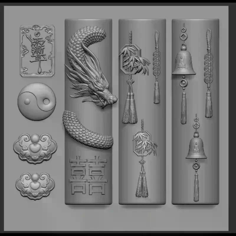 3D Butterfly Flower Silicone Nail Mold Sweet Bow Bead Chain Transparent Nails Templates DIY Nail Art Decor Manicure Design Tools