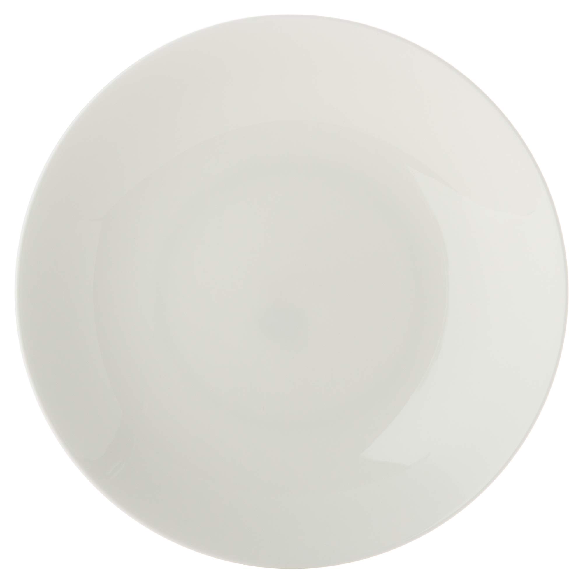 

NARUMI Plate, Chinese Cuisine Dish, 23cm, White, Simple Design, Deep, Microwave Safe, Made in Japan, 9000-1926