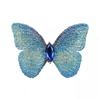 Embroidered Butterfly Brooch, High-end Women's Personalized Retro Brooch, Luxurious and Elegant Brooch