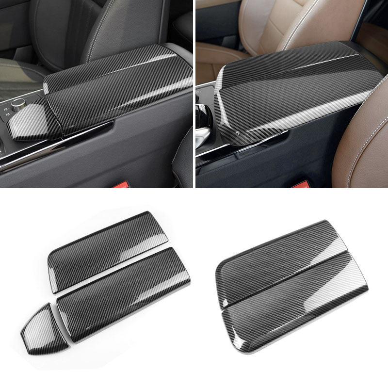 Car Accessories Interior Center Console Armrest Box Cover Trim For Mercedes Benz GLS Class X166 GLE W166 Coupe C292 2015-2018