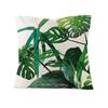 Green Garden Outdoor Cushion Covers Set With Linen Fabric For Patio Lounge Decor