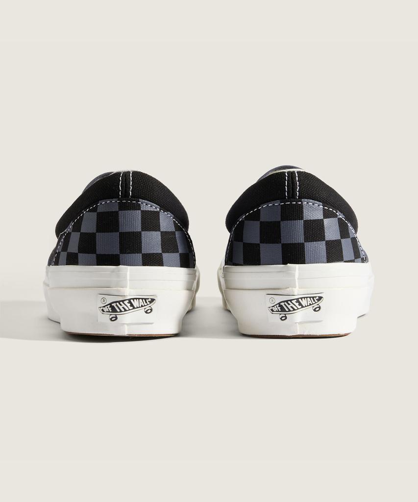 Vans Premium Classic Slip-On Lx - (Checkerboard) Steel Shadow / Vn000D9Pfsm1