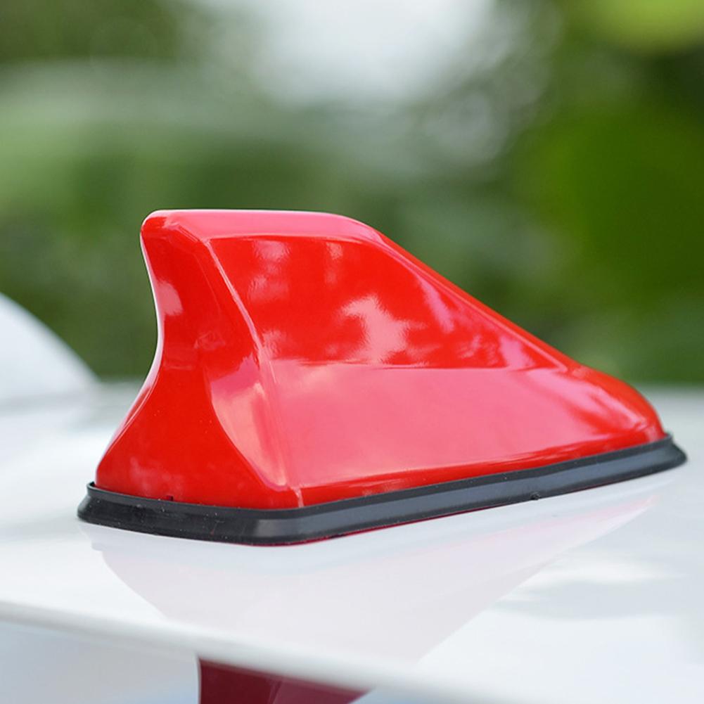 Car Antennas Shark Fin Antenna Auto Radio Signal Aerials Roof Antennas For Universal Car Model Car Styling M5E0