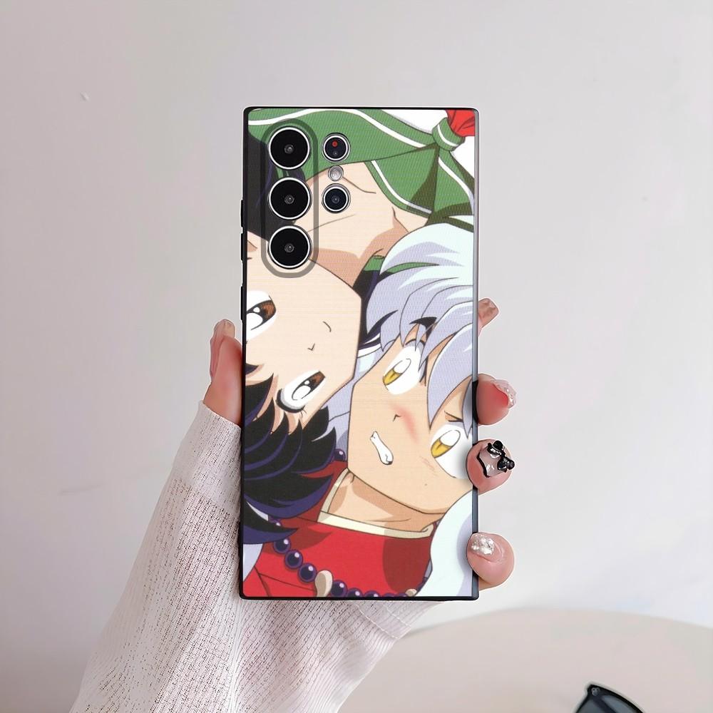 I-Inuyasha S-Sesshomaru Phone Case For Samsung Galaxy S25 S24 S22 S23 Ultra S21 S20 Plus Frosted Non-Slip Full Cover Soft Case