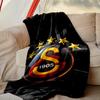 1pc Galatasaray SK Blanket, Home Printed Throw Blanket - Soft Blanket Gift for Family, Washable Sofa Bed Blanket