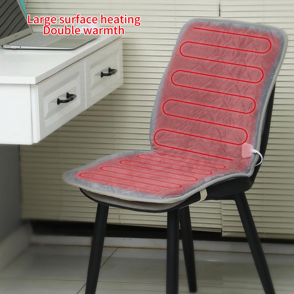 USB Heated Seat Cushion 3 Level Office School Outdoor Car Chair Cushion Energy Saving Heating Pet Cushion Electric