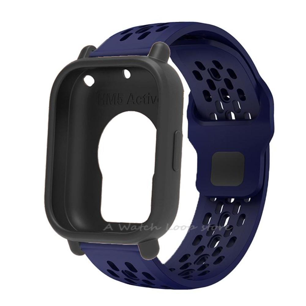 Band+Case For Redmi Watch 5 Active Silicone Strap Cover Sport Wristband Correa For Redmi Watch 5Lite Band Shell Suit Accessories
