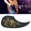 Golden And Silver Acoustic Guitar Pickguard Self Adhesive Protective Cover  Guitar Protection