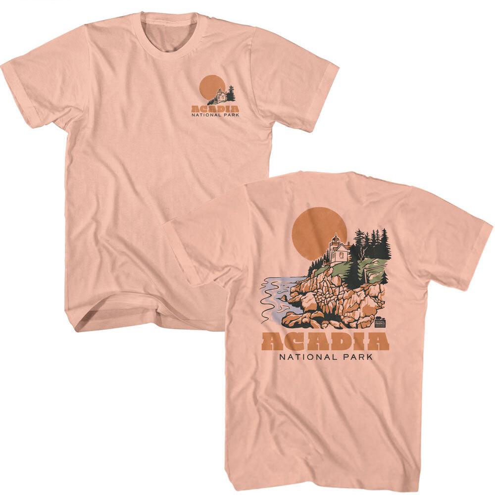 United States Maine Mount Desert Island Acadia National Parks Men T Shirt XL