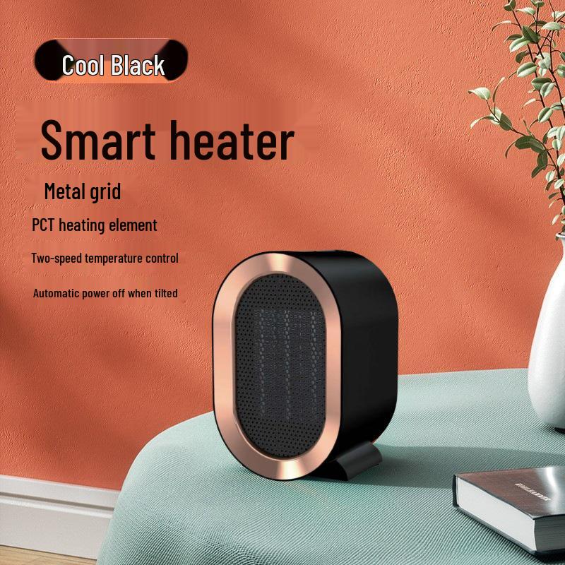 

High Power 1200W Desktop Ceramic PTC Fan Heater - Little Sun Smart Electric Home Heater British Standard